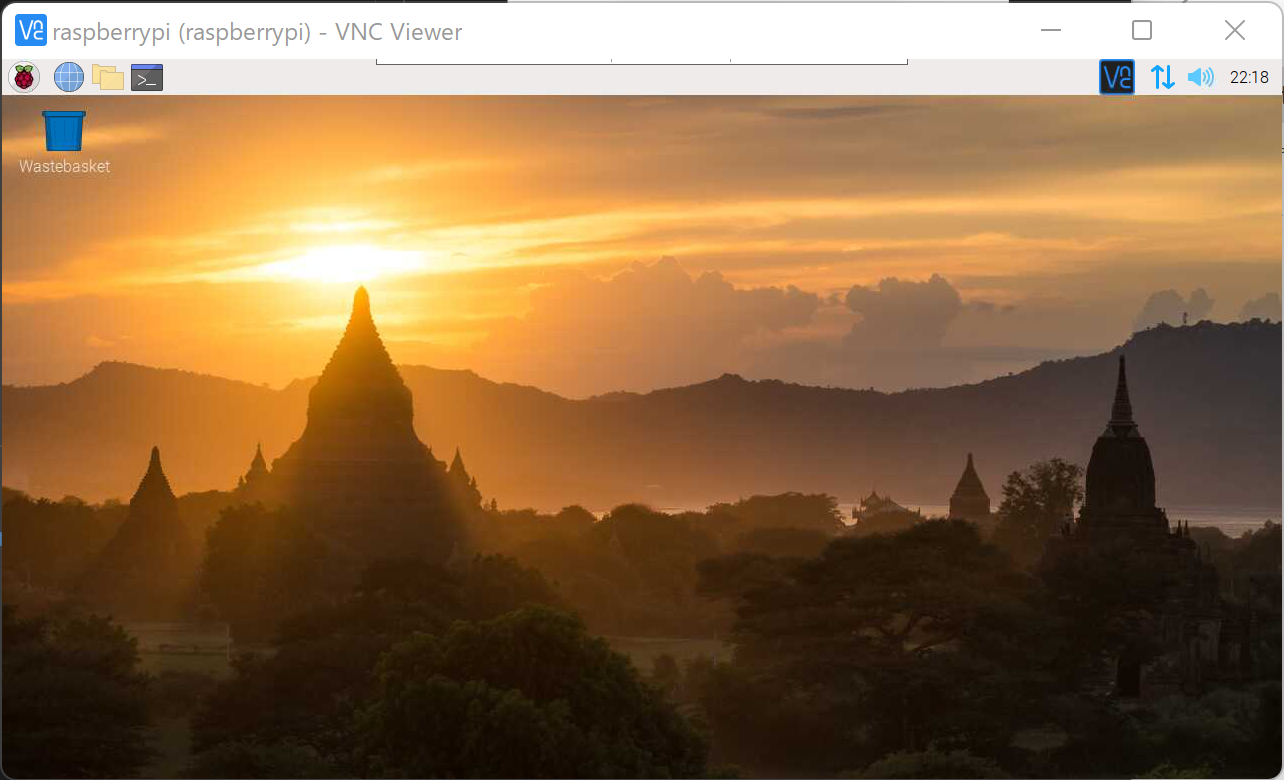 Raspberry Pi VNC connected